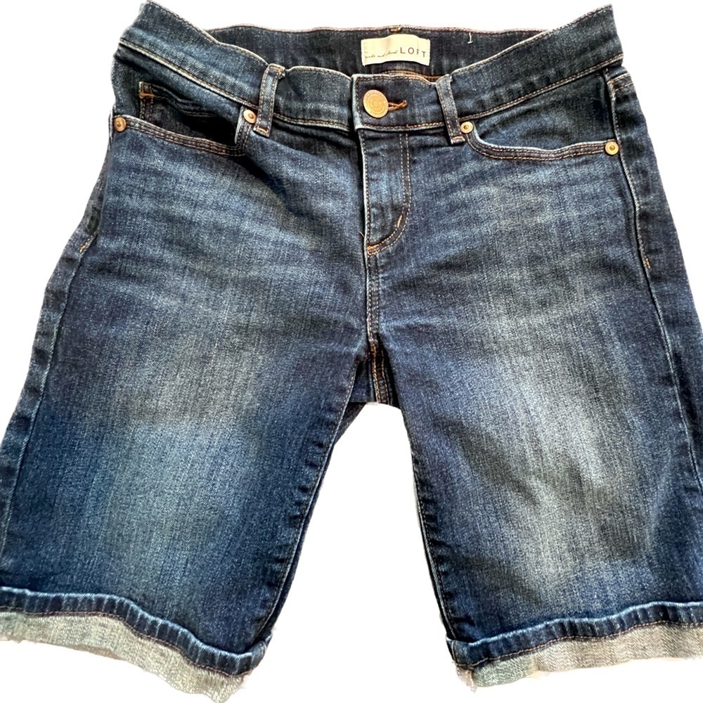 LOFT denim shorts